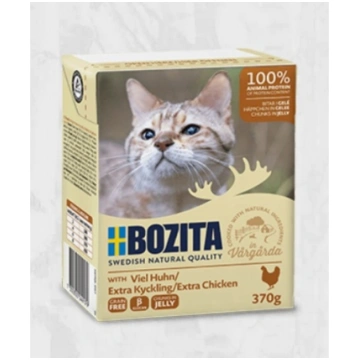Bozita Extra Chicken Jelly, 370g - bezgraudu gaļas