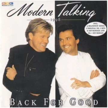 CD MODERN TALKING "Back For Good"