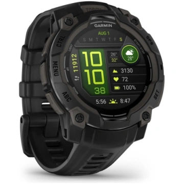 Garmin Instinct 3 AMOLED (45mm) melns
