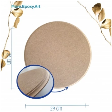 MDF APLIS | AR CIRTAINU MALIŅU | 29 CM