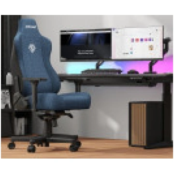 Anda Seat Kaiser 3E XL Light Blue Fabric spēļu krē