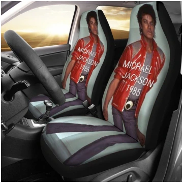 MICHAEL JACKSON 1985 Universal Car Seat Cover With