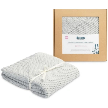 Sensillo HOODED SWADDLE BLANKET 100% BAMBOO GIFT G