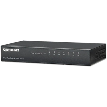 Intellinet 8-Port Fast Ethernet Office Switch Fast