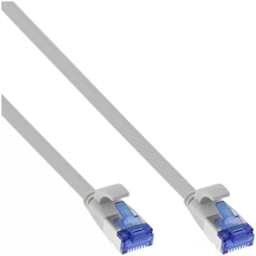InLine plakanā patch kabelis U/FTP Cat.6A TPE halo