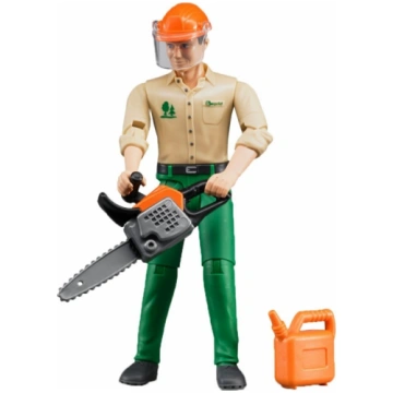 Rotaļlietu figūriņa Bruder Forestry Worker 60030, 