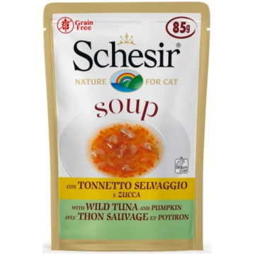 Schesir Wild Tuna and Pumpkin Soup 85g - savvaļas 