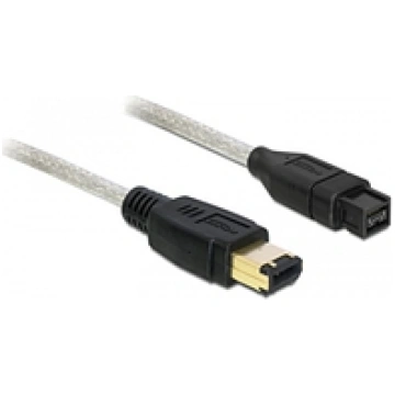 DeLOCK FireWire A/B 2.0m 2m Grau Firewire-Kabel (8
