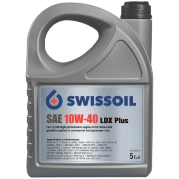 SAE 10W-40 LDX Plus - 5L Swissoil