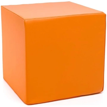 Ecopuf Cube Stool Faux Leather Imitation Leather S