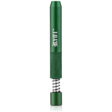 Green RYOT Resorte Anodizado Pipa de una calada