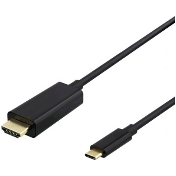 Deltaco, USB-C/HDMI, 1 m
