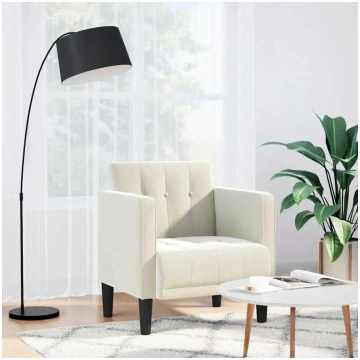 Sofa atzveltnes krēsls VidaXL modelis 4100559 krēm