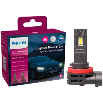 Spuldze PHILIPS LED H8/H9/H16 12V ACCESS (2 gab.)
