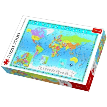 Puzle Trefl The World Political, 2000 d
