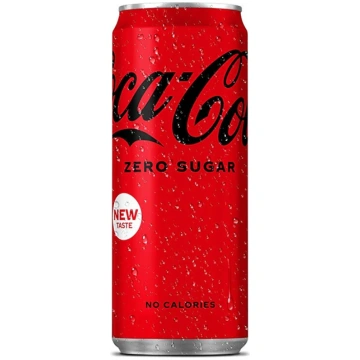 Gāzēts dzēriens Coca Cola Zero ar saldinātāju 0,33