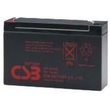 Akumulators 6V 12Ah F2 Pb CSB | CSB-GP6120 | CSB-G