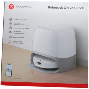 Robots putekļu sūcējs Roborock Qrevo Curv | CurvX 
