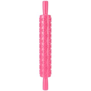 Fondant Cake Embossing Rolling Pin Baking Dough Ro