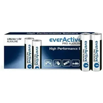 everActive Pro Alkaline LR6/AA 1,5V baterijas – 10
