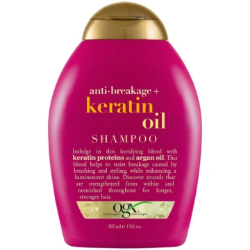 Ogx_keratin Oil Shampoo šampūns Ar Eļļu Keratynowy
