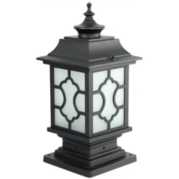 Dārza staba lampa, āra staba lampa, lietusizturīga