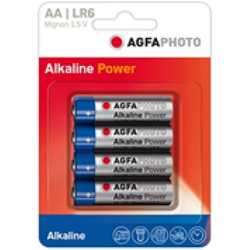 AgfaPhoto Batterie Alkaline Power -AA LR06 Mignon 