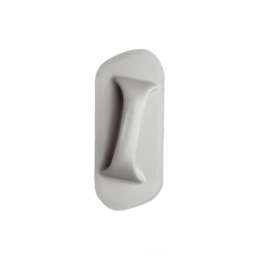 Rokturis slīpais 306 - pelēks PVC (ZL159306G) Scop
