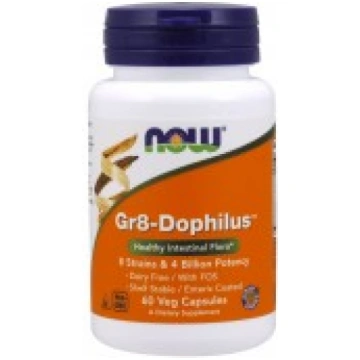 Gr8-Dophilus - 60 vcaps Now Foods P29985