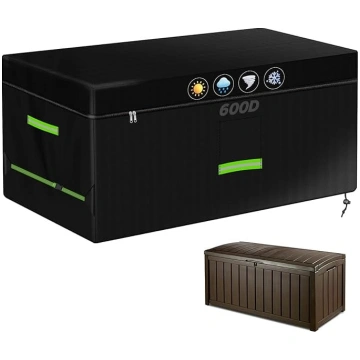 Garden Storage Boxes Cover, 600D 123 x 55 x 62 cm 
