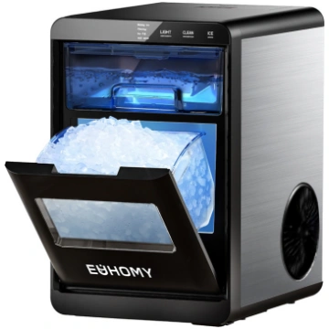 Euhomy IM017 ledus ģenerators 20kg, Melns - ice ma
