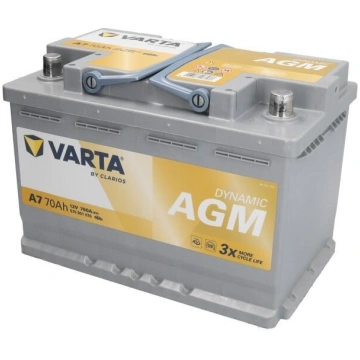Akumulators Varta Silver Dynamic AGM A7 70Ah 760A