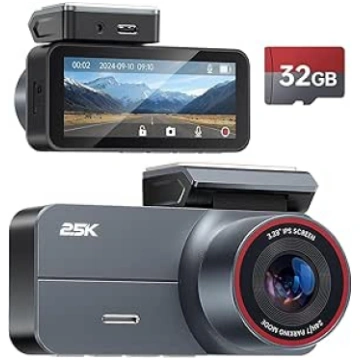 Automobiļa priekšējā kamera 2.5K QHD 3.39 IPS prie