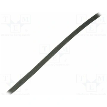 Braid; ØBraid : 1÷2nom.2mm; NOMEX; green; UL94V-0;