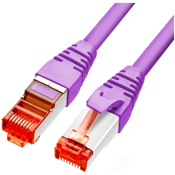 PATCHCORD GETFORT CAT.6A S/FTP LSOH kabelis 5m vio