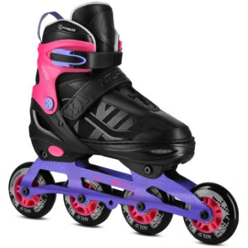 Skrituļslidas NA684 VELTO PINK INLINE SLIDAS IZMĒR