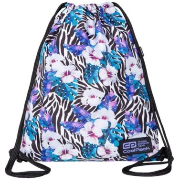 Shoe bag CoolPack Solo Flower Zebra C72262