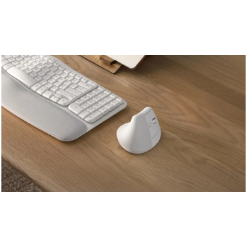 MOUSE USB WRL LIFT RIGHT/WHITE 910-006475 LOGITECH