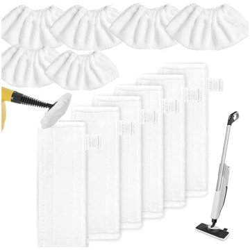 12 Mikrofasertuchbezug Pads Set waschbar 6 Bodendü