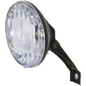 Priekšējais velo lukturis priekš dinamo ⌀80mm CARP