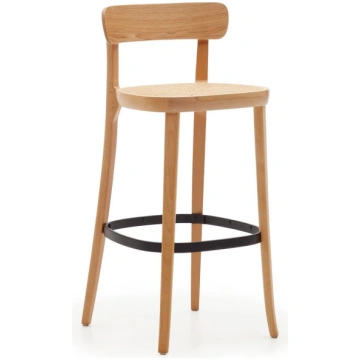 Bāra krēsls no oškoka 99 cm Romane – Kave Home