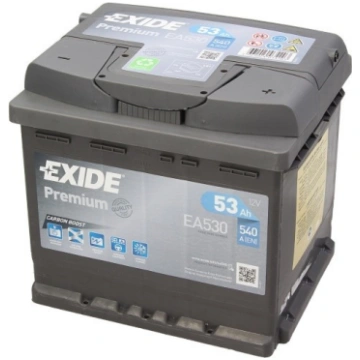 Akumulators YBX5012 53Ah / 540A 207x175x190mm EXID