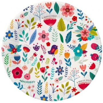 Šķīvji pap. 18cm (6) Summer collection - Have fun