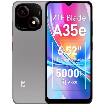 ZTE Blade A35e sudrabaini pelēks