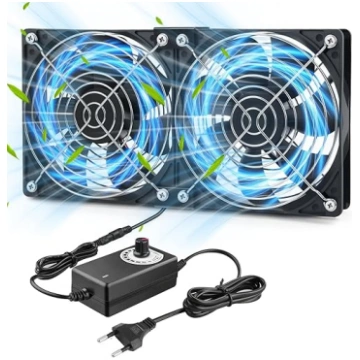 Datora ventilators 120 mm 12 V datora ventilators