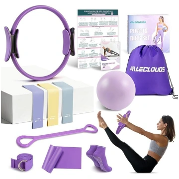 Pilates komplekts mājām, Pilates gredzens un bumbu
