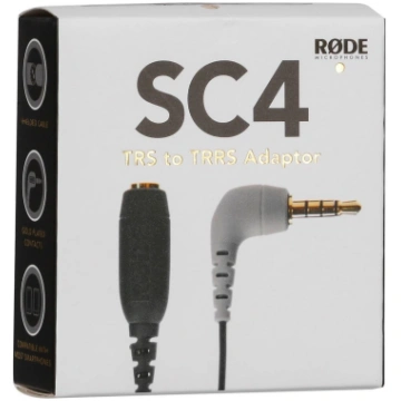 Rode SC4 Adapteris 3,5mm TRS uz TRRS SmartLav Mikr