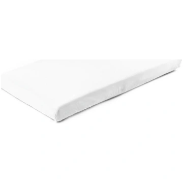 Palags jersī ar gumiju 160x80 cm WHITE (4211) KIEC