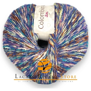 LANA/COTONE Colombina - Silke - 12 - VIOLA MIX