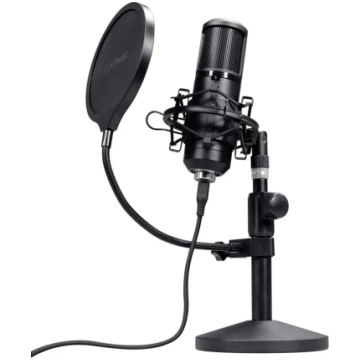Trust GXT 269 Emita II Black studijas mikrofons